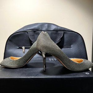 Jimmy Choo Romy 60 Glitter Pumps - Metallic - Size 39